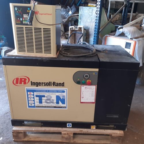 Compressor de parafuso rotativo lubrificado Ingersollrand